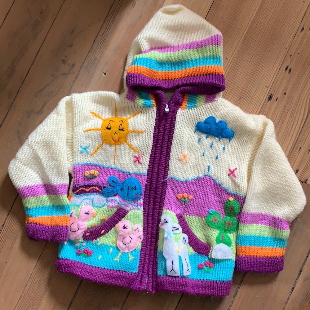 Rainy Day knit jacket